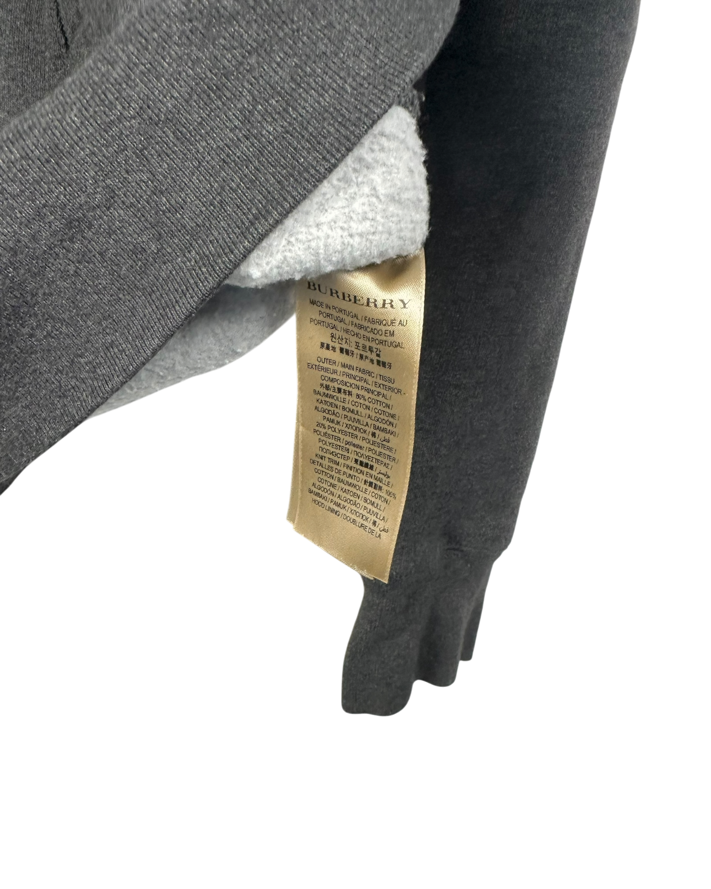 Burberry pull à capuche