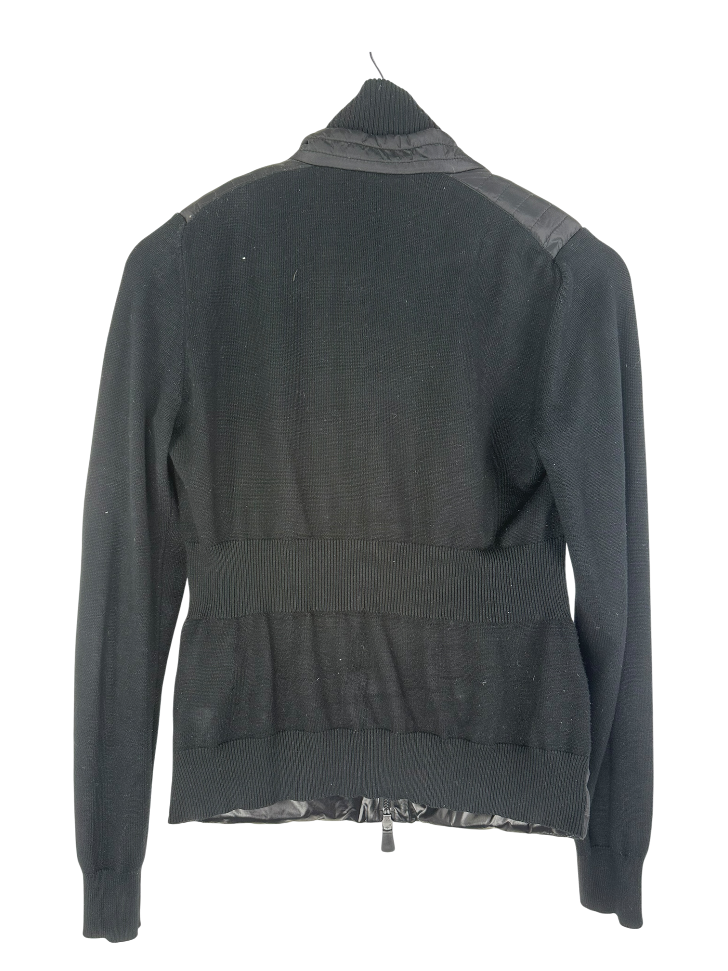 Moncler veste bi-matière cintrée