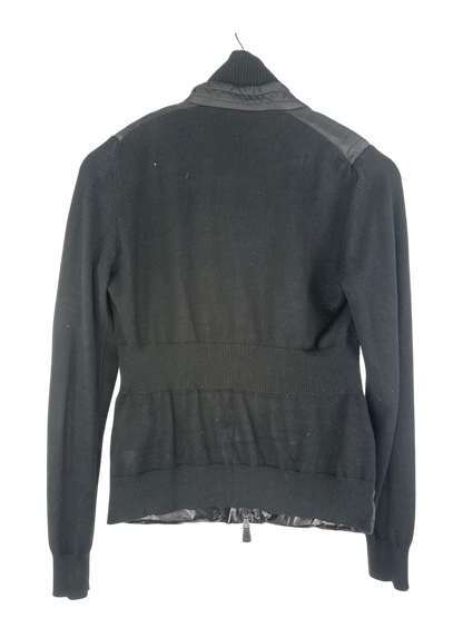 Moncler veste bi-matière cintrée