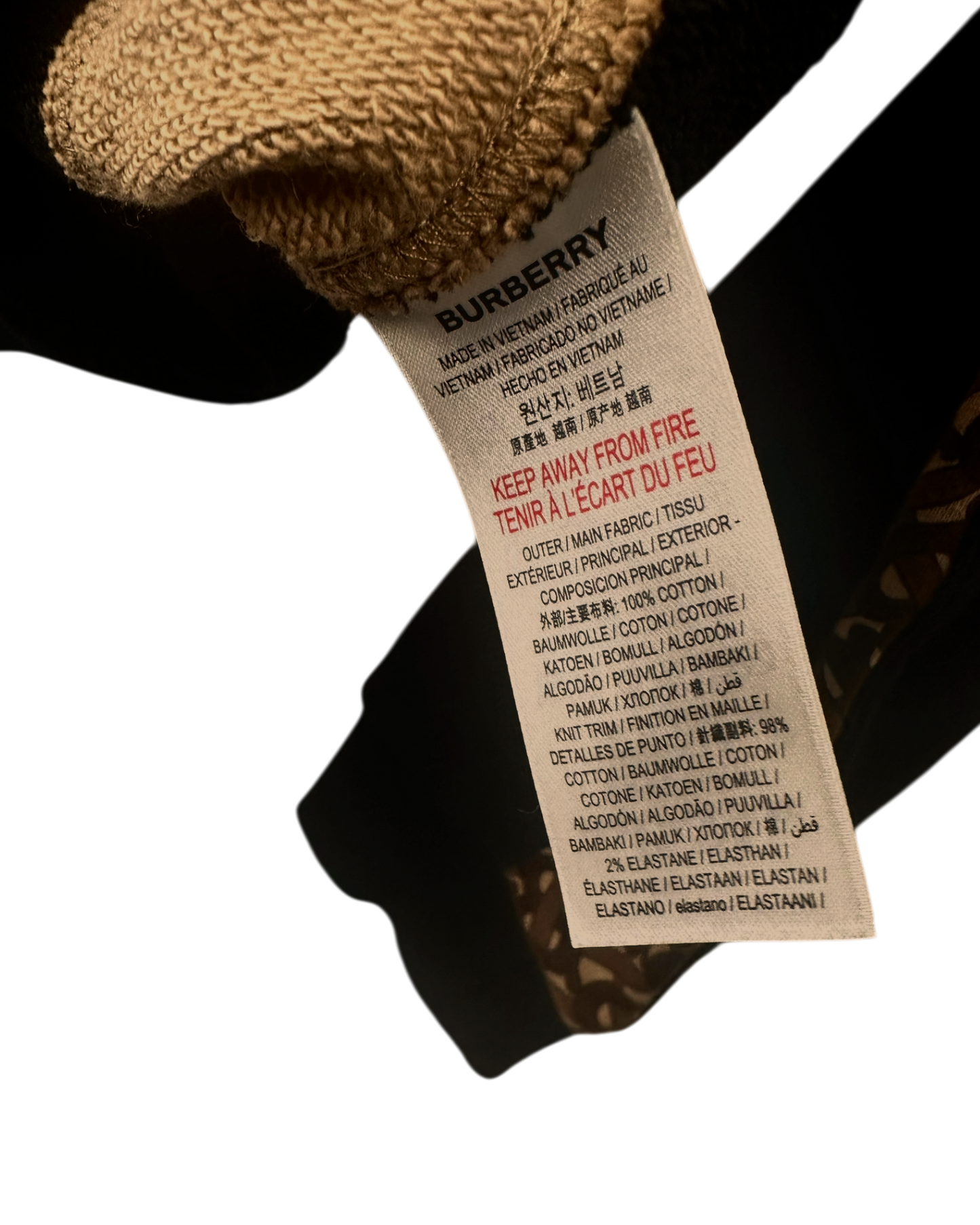 Burberry pull à capuche