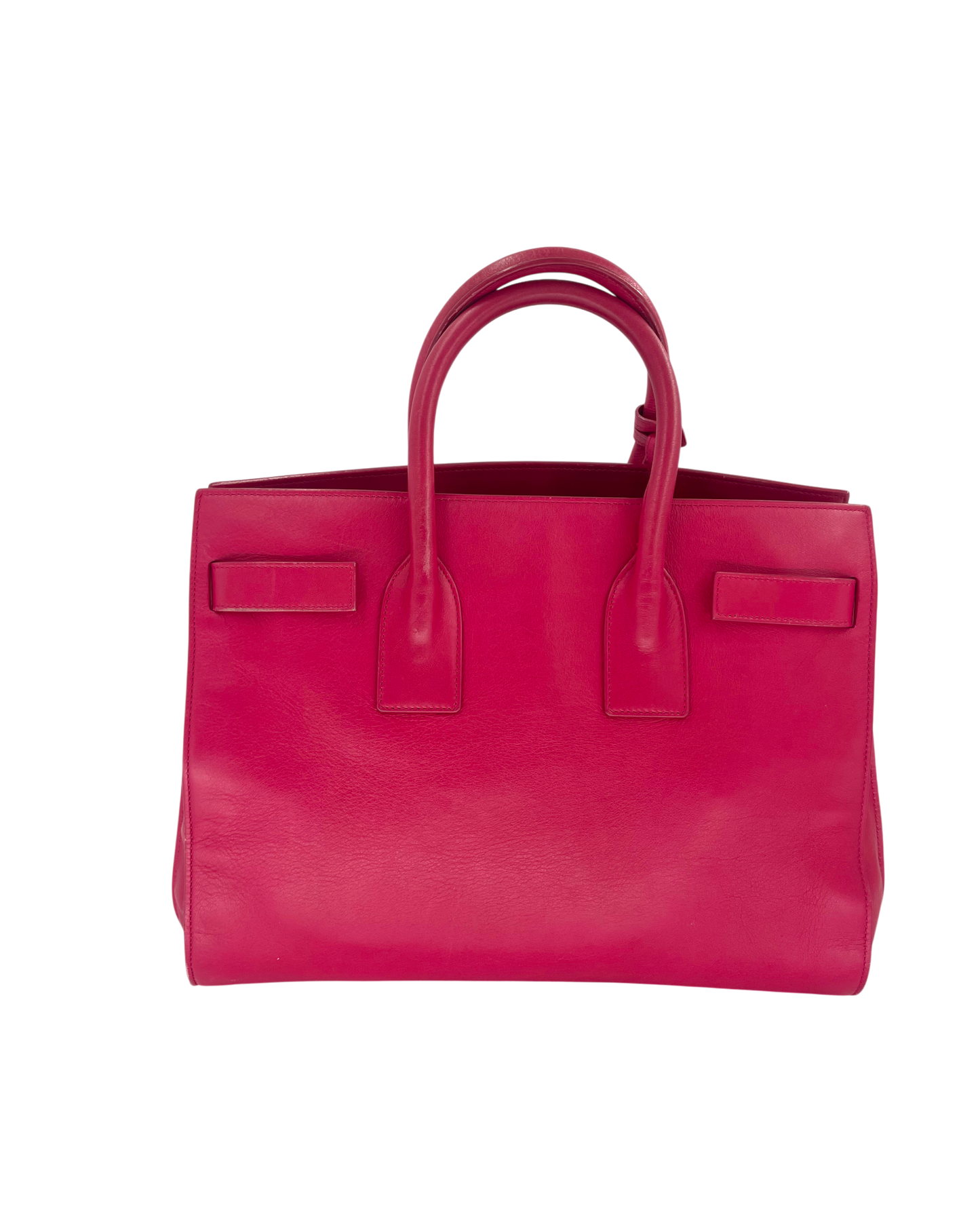 Saint Laurent Sac à main en cuir rose