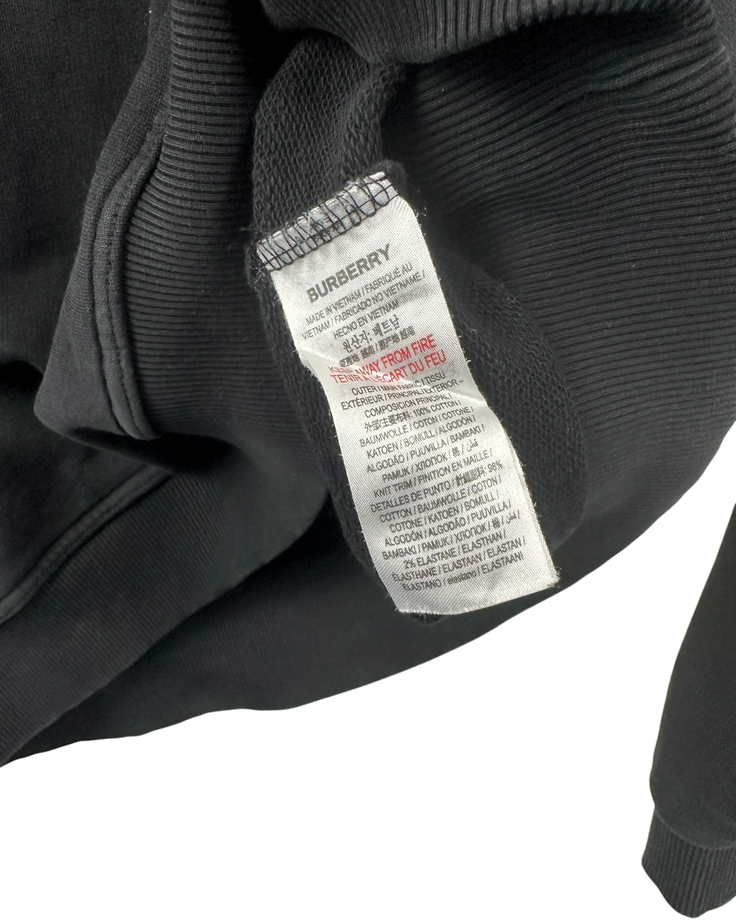 Burberry pull à capuche