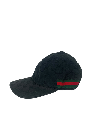 Gucci casquette GG noire