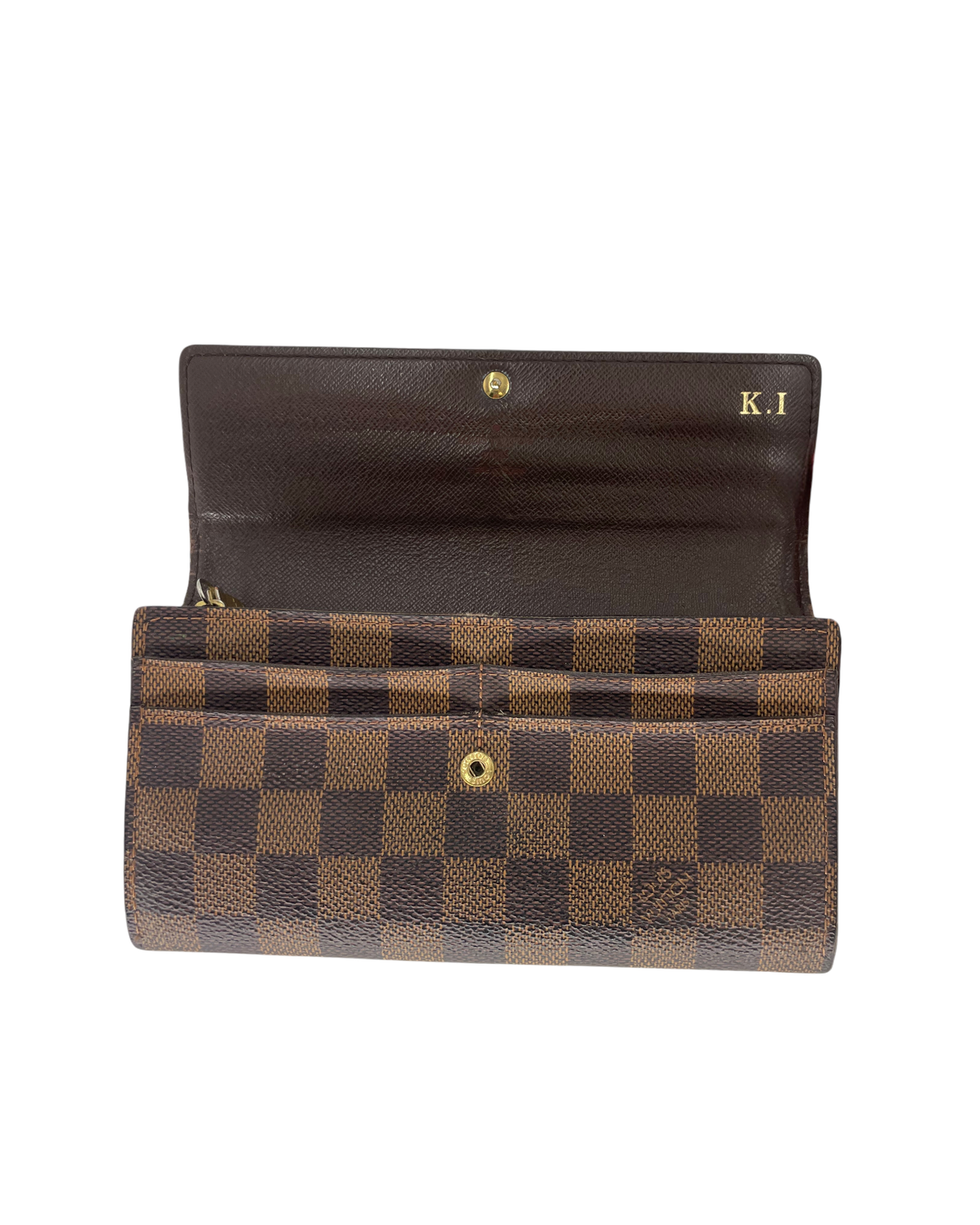 Louis Vuitton Portefeuille Sarah Damier Ébène