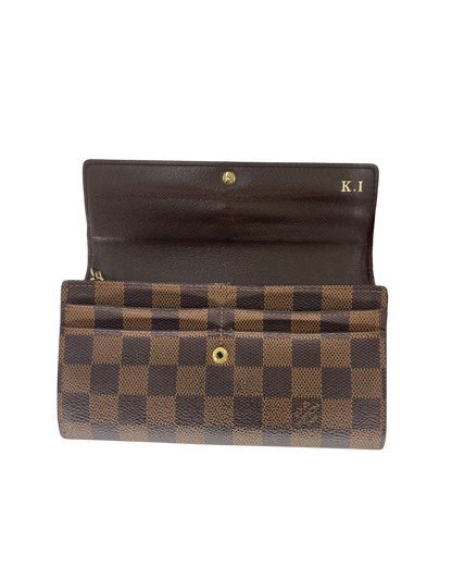 Louis Vuitton Portefeuille Sarah Damier Ébène