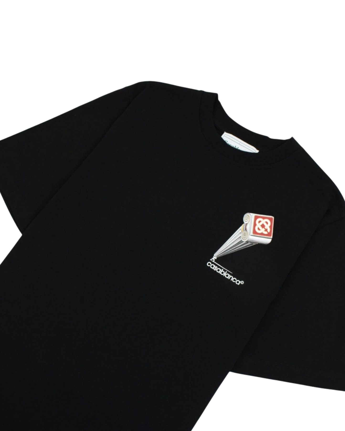 Casablanca t-shirt en coton noir