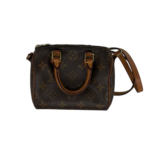Louis Vuitton speedy nano banoulière sac