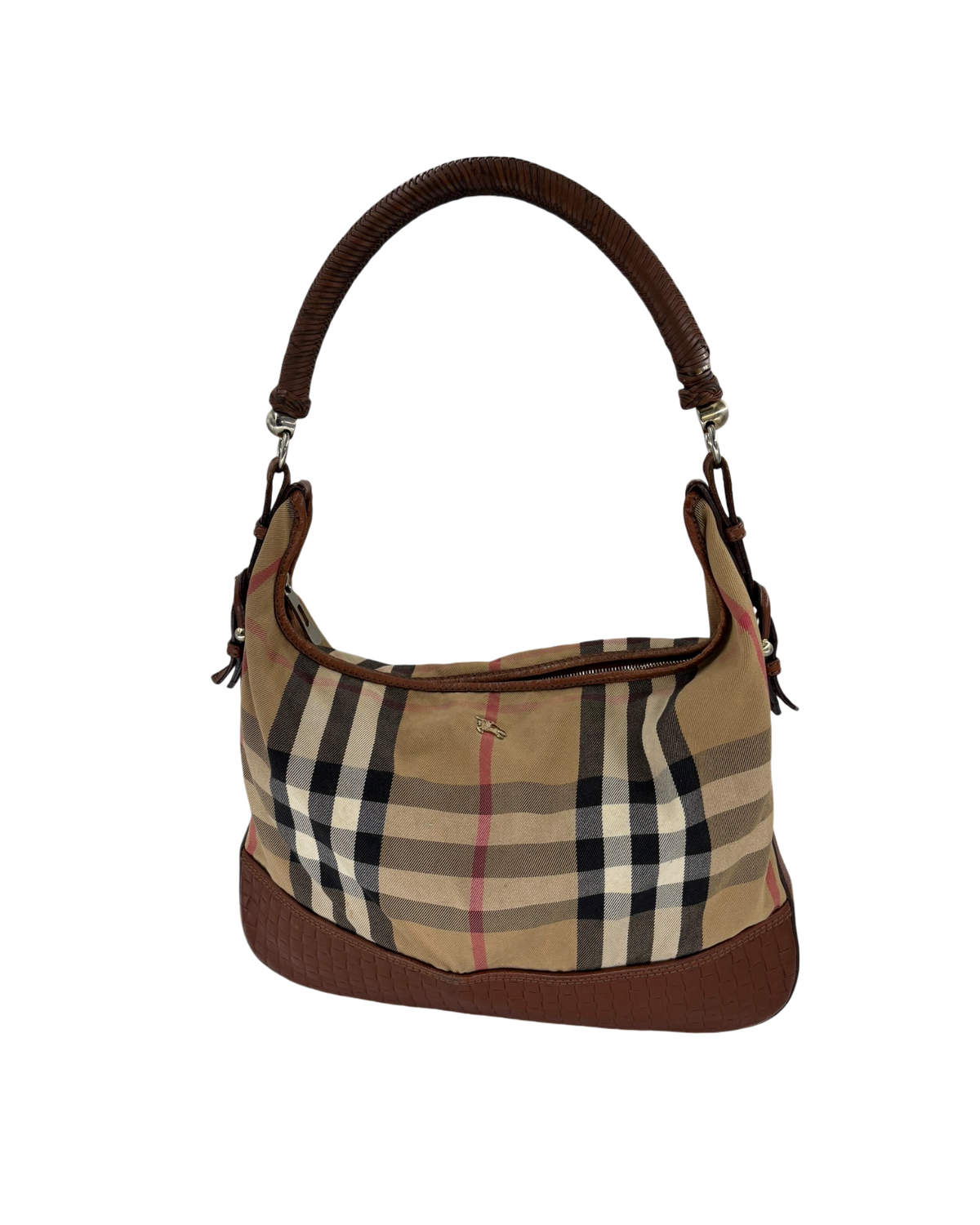 Burberry Sac à main Tartan beige