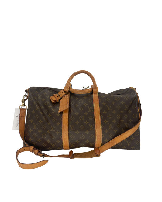 Louis Vuitton sac de voyage Keepall 50 monogram marron