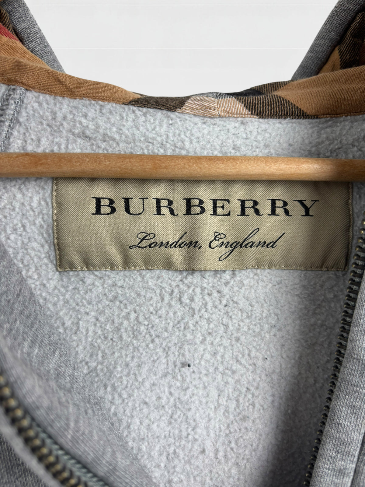 Burberry gilet à Capuche