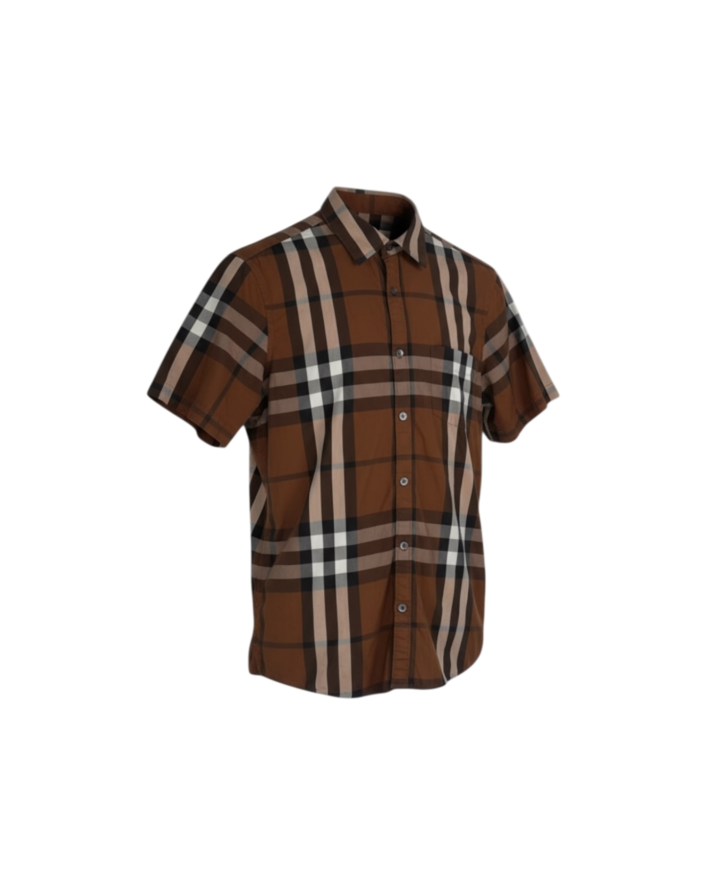 Burberry chemise à manches courtes