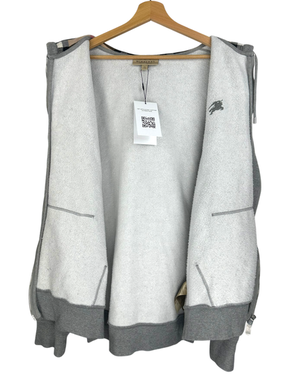 Burberry gilet à capuche