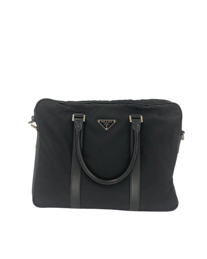 Prada Porte-documents noir