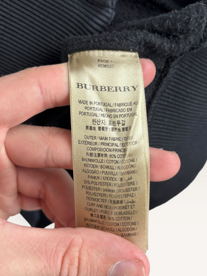 Burberry gilet noir en coton