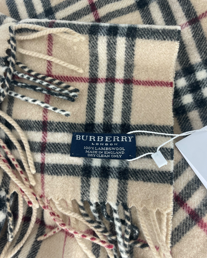 Burberry écharpe en laine