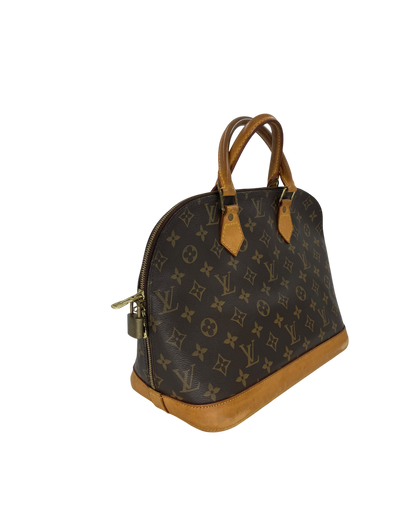 Louis Vuitton Sac à main Alma marron