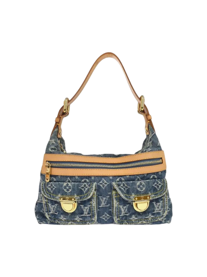 Louis Vuitton Sac porté épaule denim