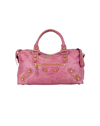 Balenciaga Sac à main City Bag rose