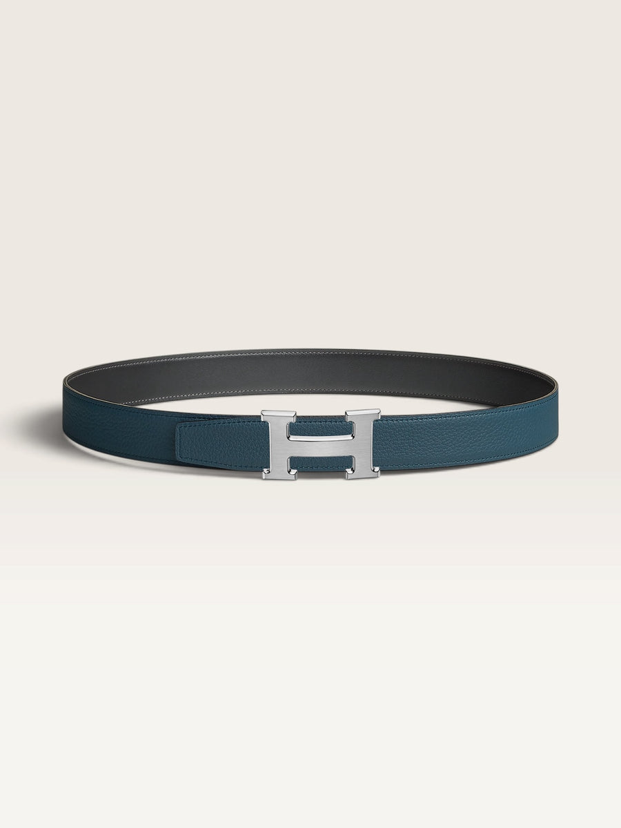 Hermès ceinture H reversible en cuir