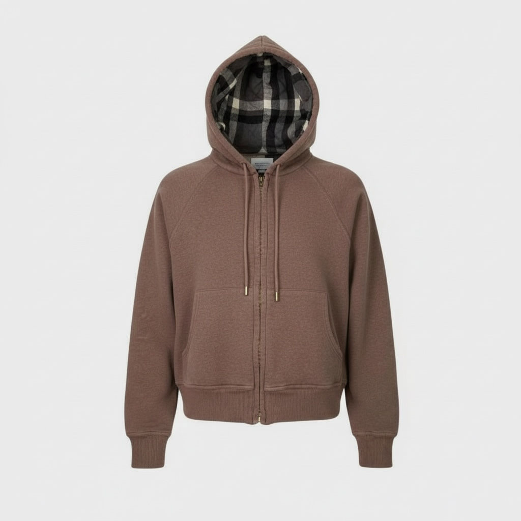 Burberry gilet à capuche femme