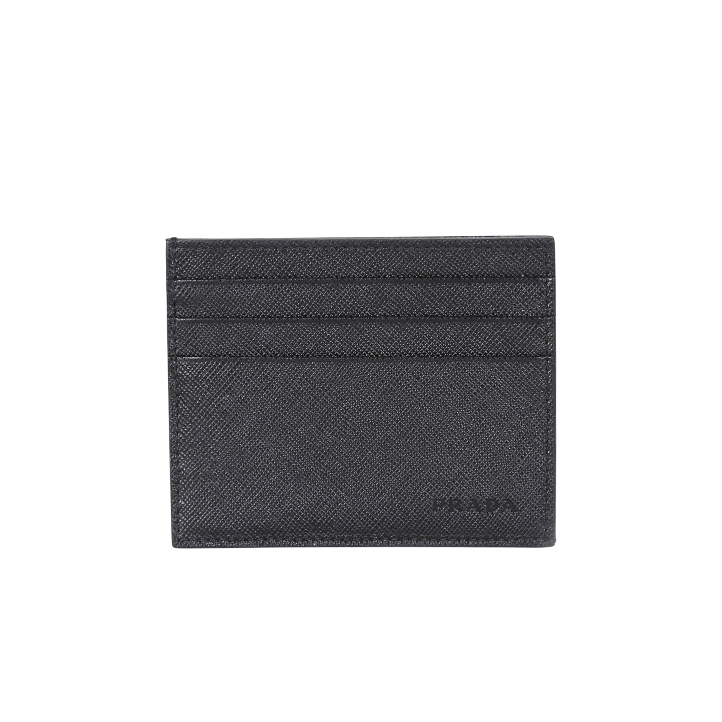 Prada porte-cartes cuir safiano