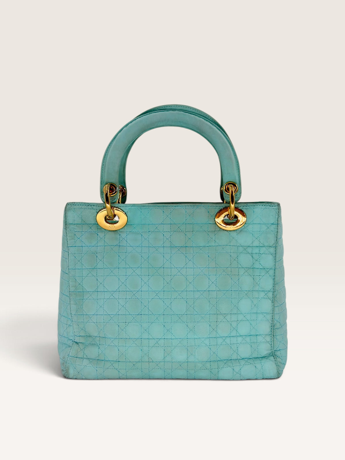 Dior Lady medium Bleu Tiffany