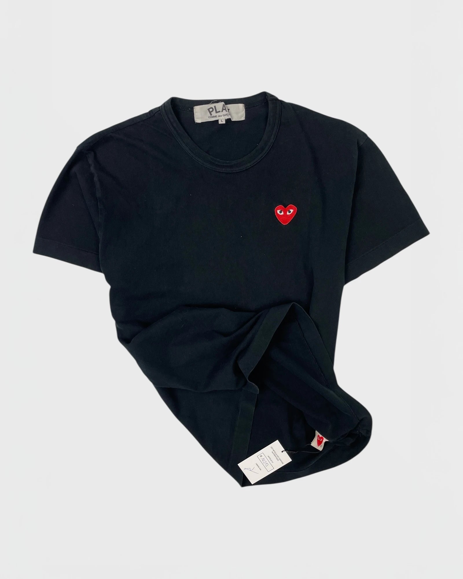 Comme des garçons play t-shirt