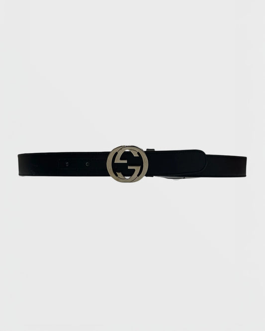 Gucci GG noir ceinture