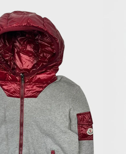 Moncler bi-matière veste