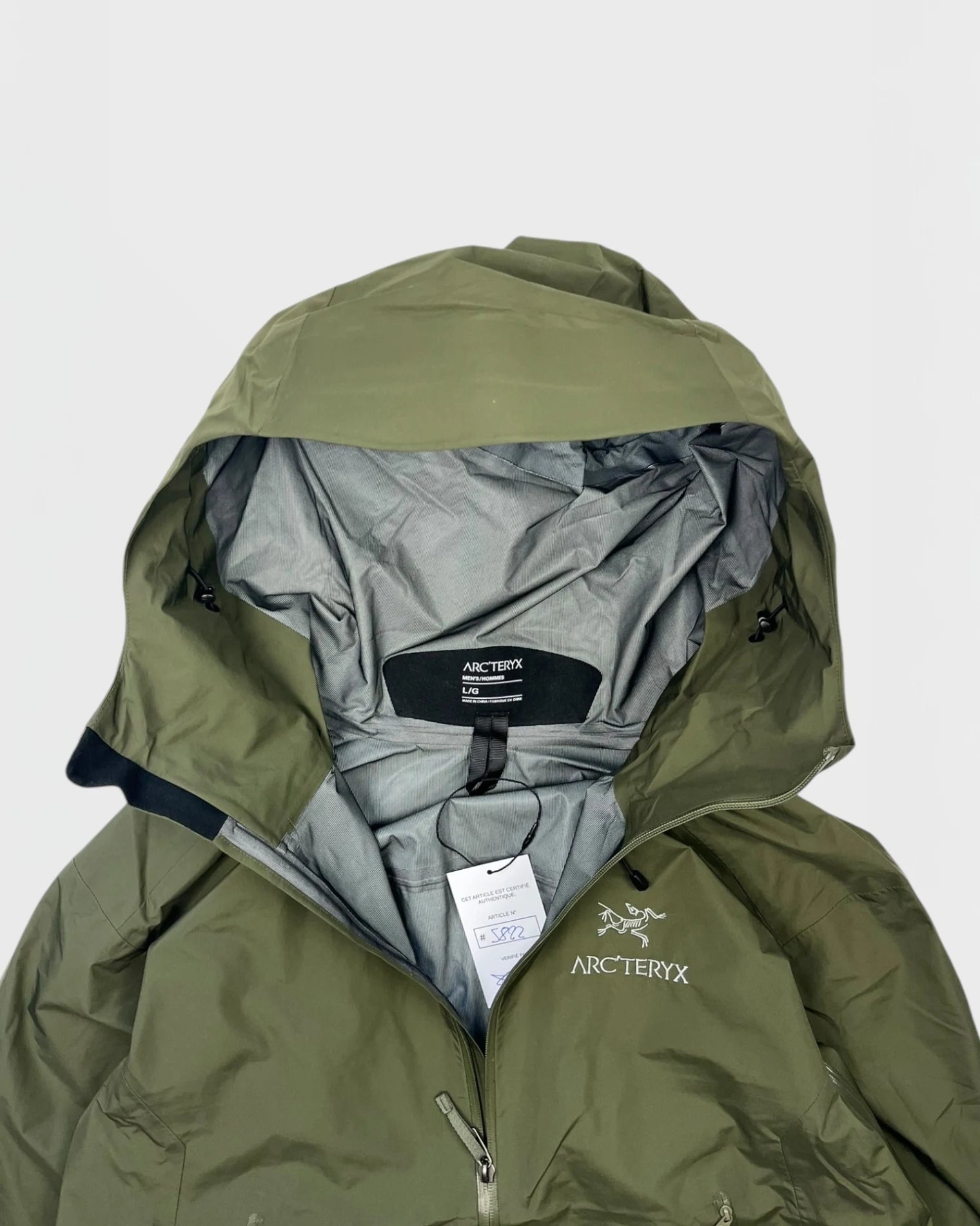 Arc'teryx goretex veste