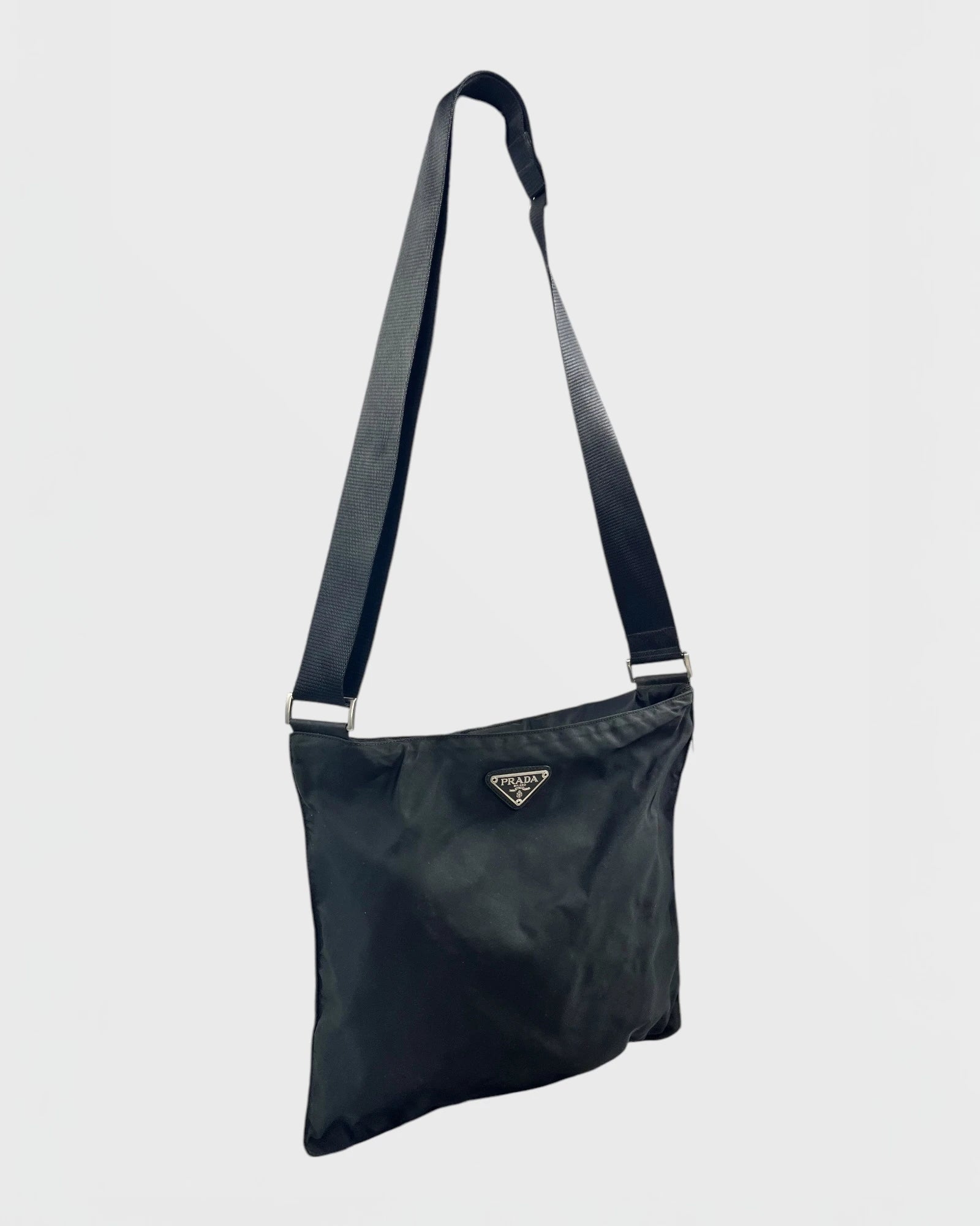 Prada nylon flat bag