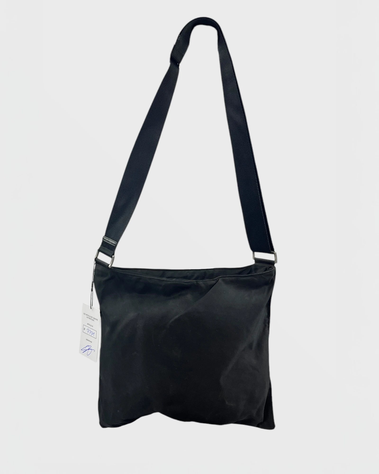 Prada nylon flat bag