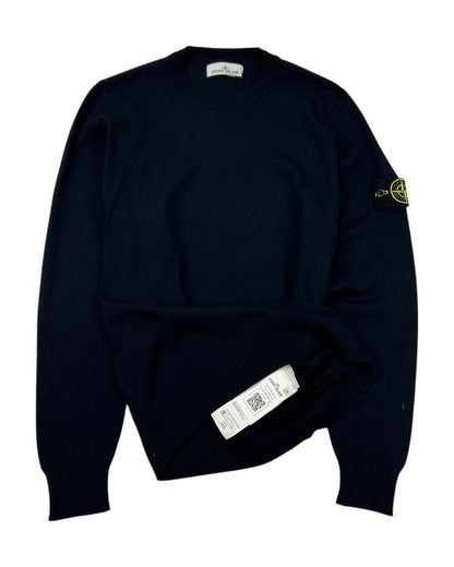 Stone Island Pull Bleu marine