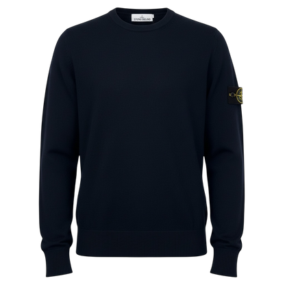 Stone Island Pull Bleu marine